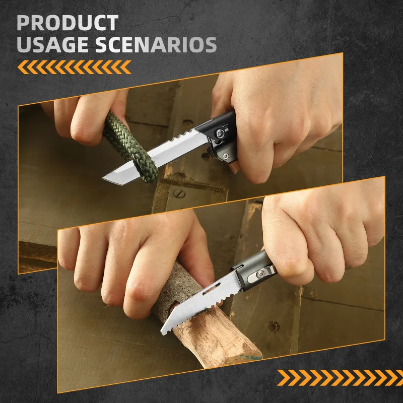 Multi-Functional Outdoor Tools Stainless Steel Camping Folding Pocket Multi-Tool Knife