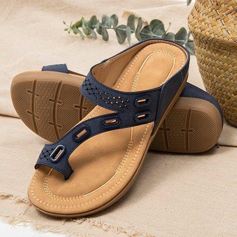 Summer Mature Women's Shoes Slippers 