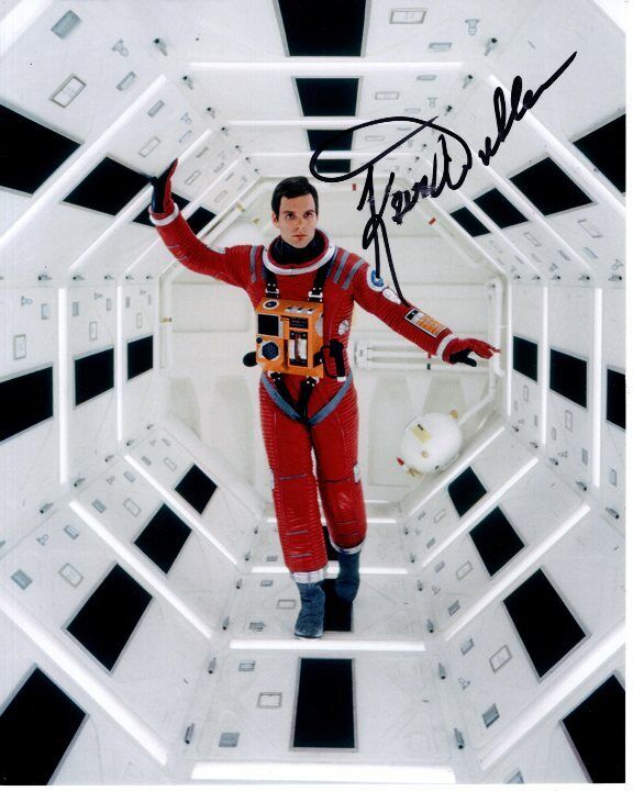 KEIR DULLEA signed autographed 2001 A SPACE ODYSSEY DR. DAVE BOWMAN Photo Poster painting