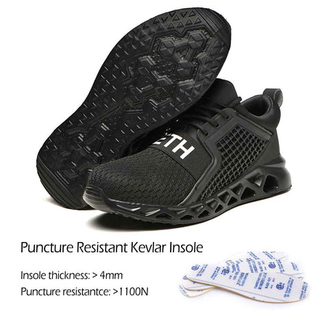 Kevlar Midsole Puncture Resistant Work Shoes