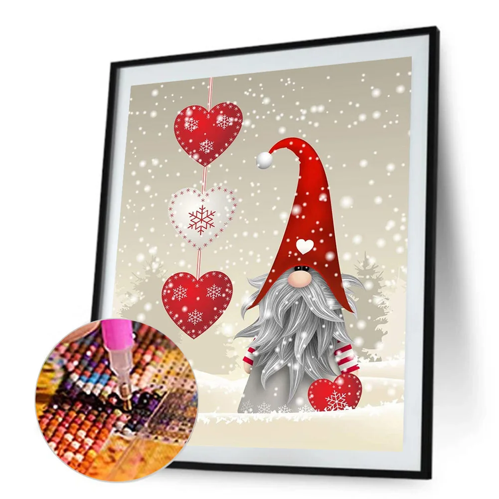 Diamond Painting - Full Round Drill - Christmas Goblin(30*40cm)