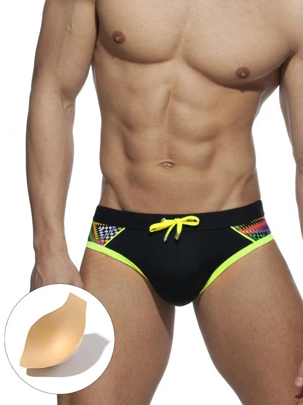 Men's Clashing U Trunks