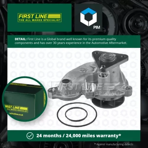 Water Pump fits KIA SPORTAGE QL, SL 1.7D 2010 on D4FD Coolant Firstline Quality Parts