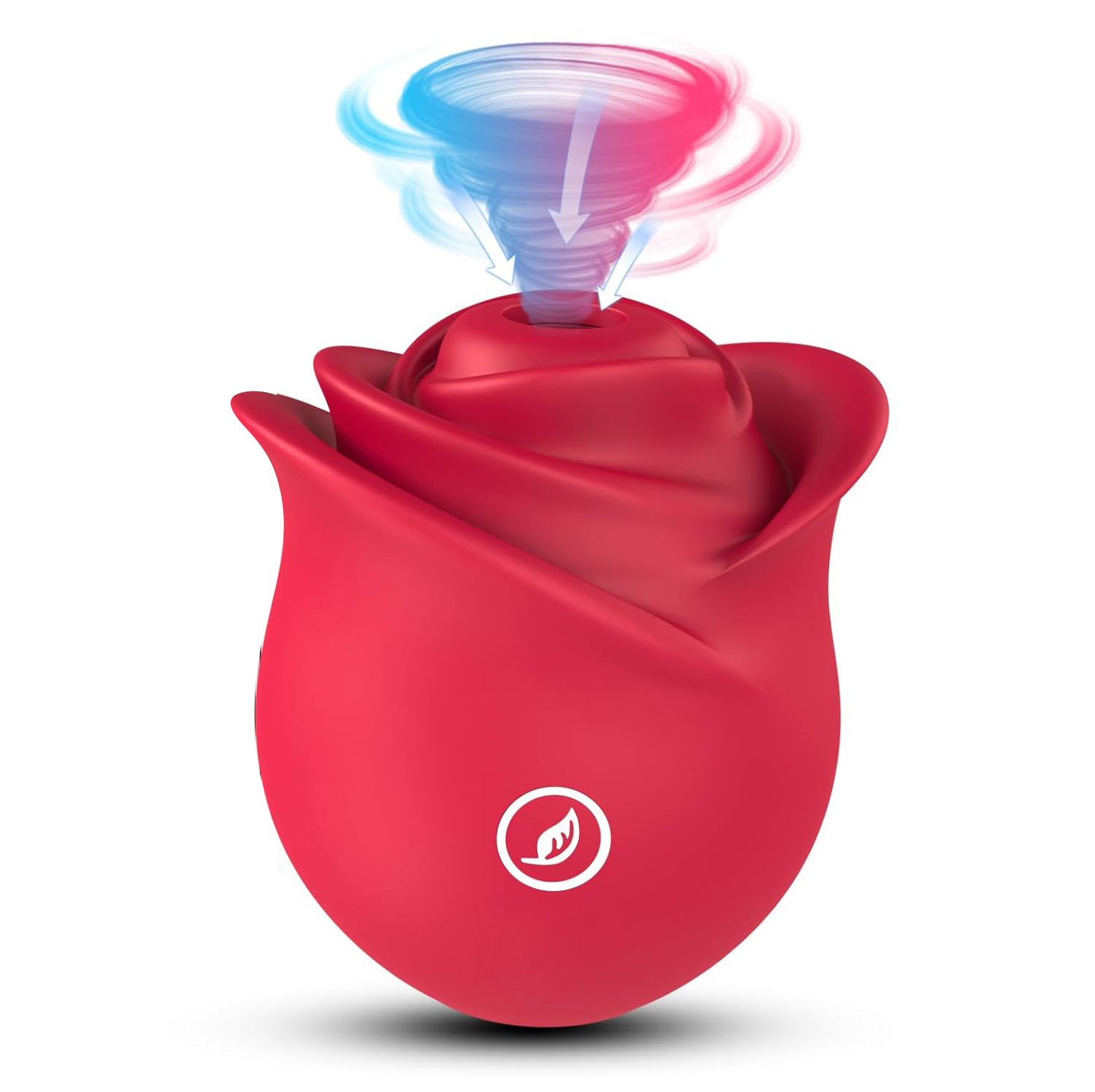 Sucking Vibrator Rose Sex Toys With 10 Suctions For Clit Nipple Stimulation