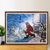 Diamond Painting -DIY Round Dril Santa Claus(50*40 CM)