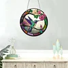 DIY Crystal Diamond Painting Double Sided Effect  Hamminbird Pendant Home Garden Hanging Kit