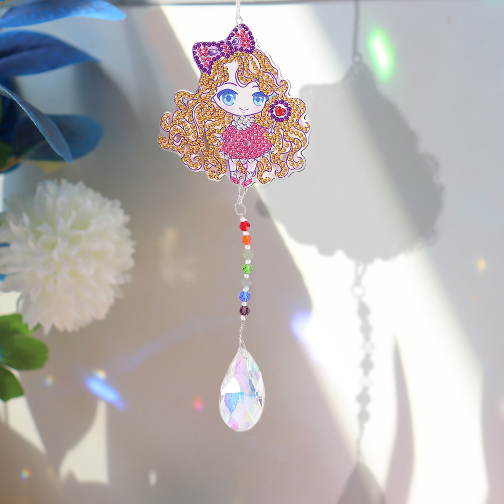 

Doll Suncatcher - 5D DIY Craft Pendant - Diamond Painting, 501 Original