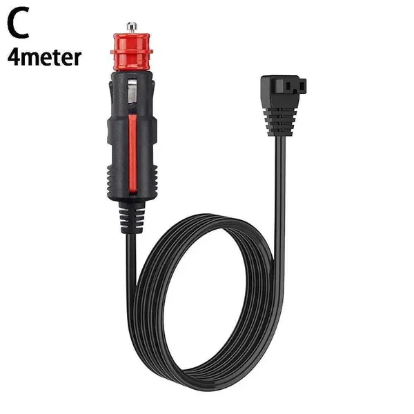 New 2/3/4M Cigarette Lighter 16AWG Power Cooler 12-24V Car Refrigerator Heater Extension Cable
