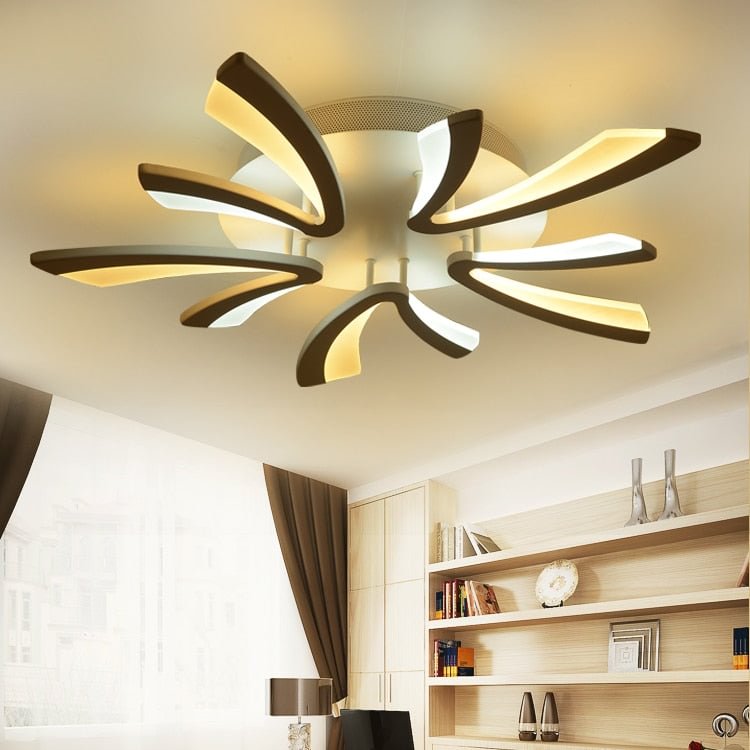 LED Nordic Dimmable Acrylic Alloy LED Lamp.LED Light.Ceiling Lights.LED Ceiling Light.Ceiling Lamp For Bedroom Dinning Room