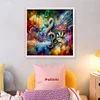 Color Music Symbol-11CT Stamped Cross Stitch 40*40cm