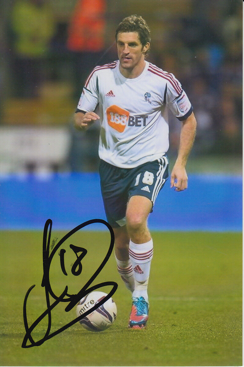 BOLTON WANDERERS HAND SIGNED SAM RICKETTS 6X4 Photo Poster painting 1.