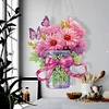Diamond Painting Acrylic Vase Hanging Pendant