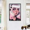 uk.everydayedeals (Limited Stock)Diamond Painting - Round AB Drills - Dark Candy Girl(45*65cm)