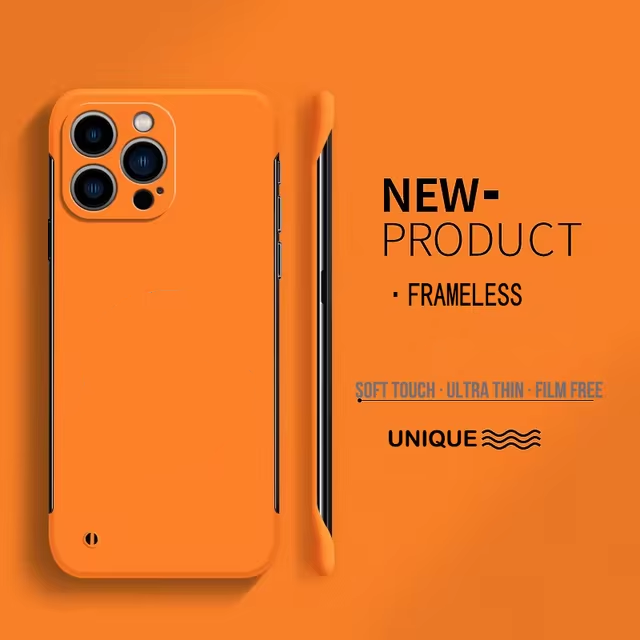 Frameless Slim Matte Hard Back Cover Case