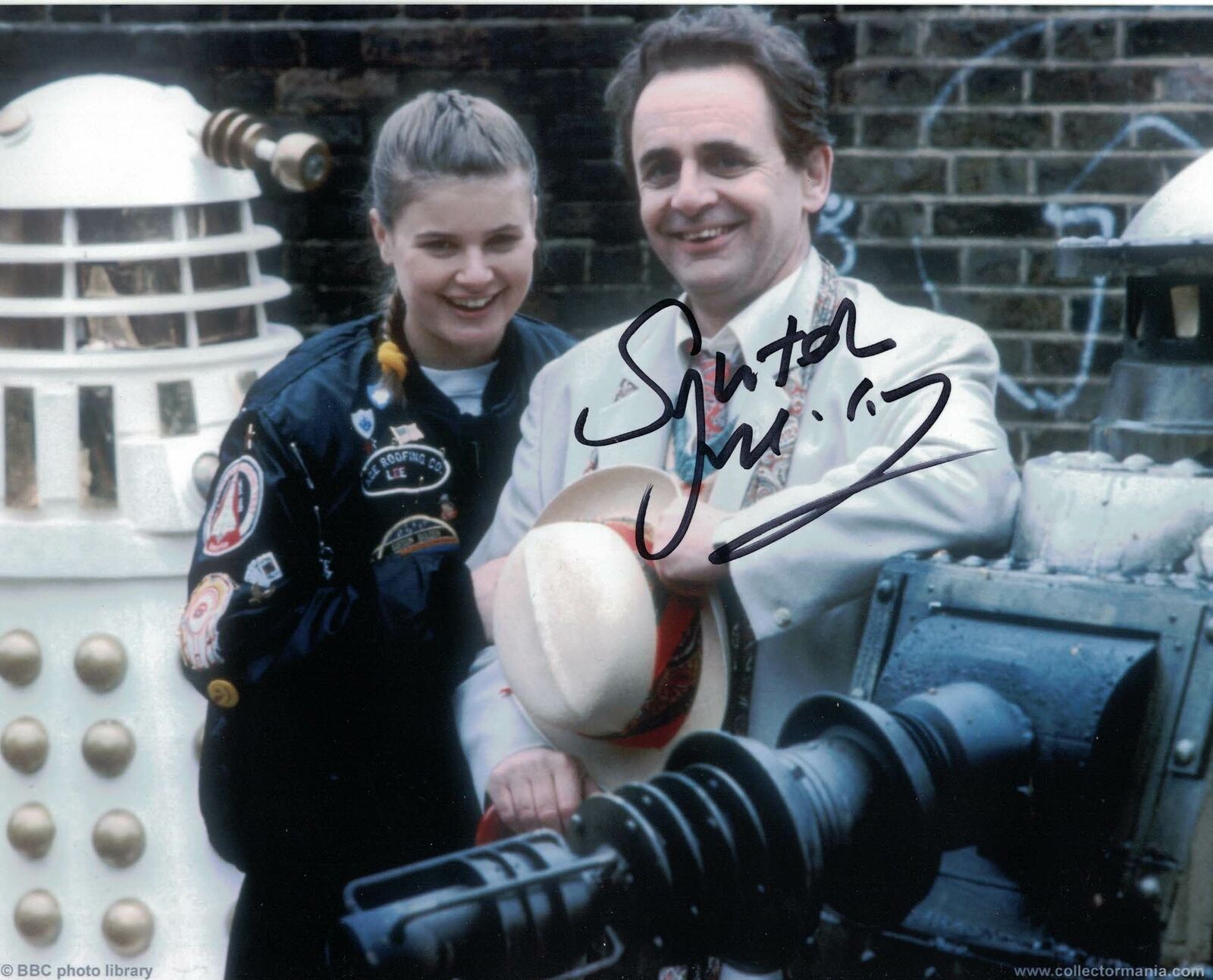 SYLVESTER MCCOY - 7th Doctor Who - hand signed 10 x 8 Photo Poster painting