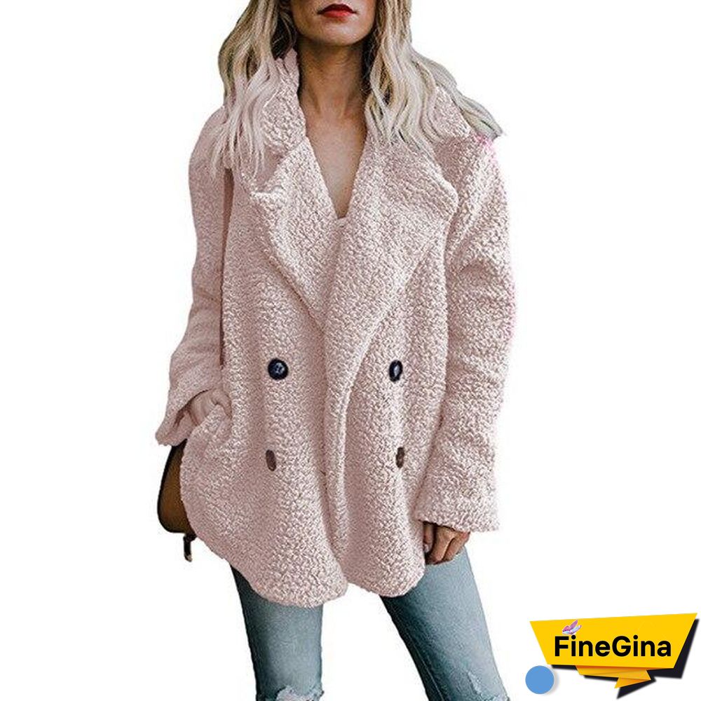 Women jacket Fur Coat Winter Fleece Jacket Women Coat Female Jacket Plus Size Hooded Teddy Coat