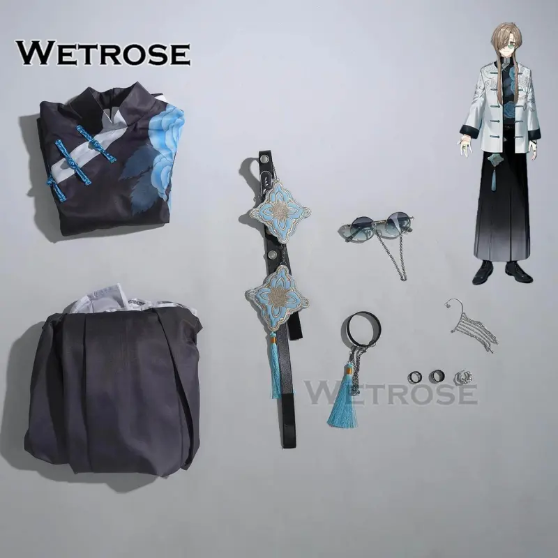 [Wetrose] Pre-Order Nijisanji Virtual YouTuber Vtuber Kanae Chinese New Outfit Cosplay Costume   にじさんじ叶中華風新衣装コスプレ
