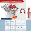 All-In-One 35mm Hinge Drilling Guide Jig, Woodworking Positioning Tool for Wardrobe & Cabinet Mounting