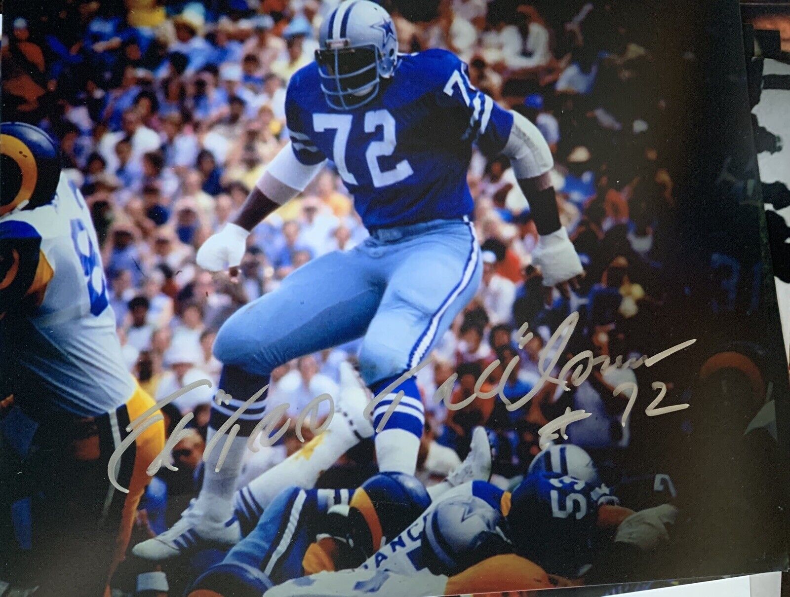 ed too tall jones signed 8x10 Photo Poster painting Pic Auto