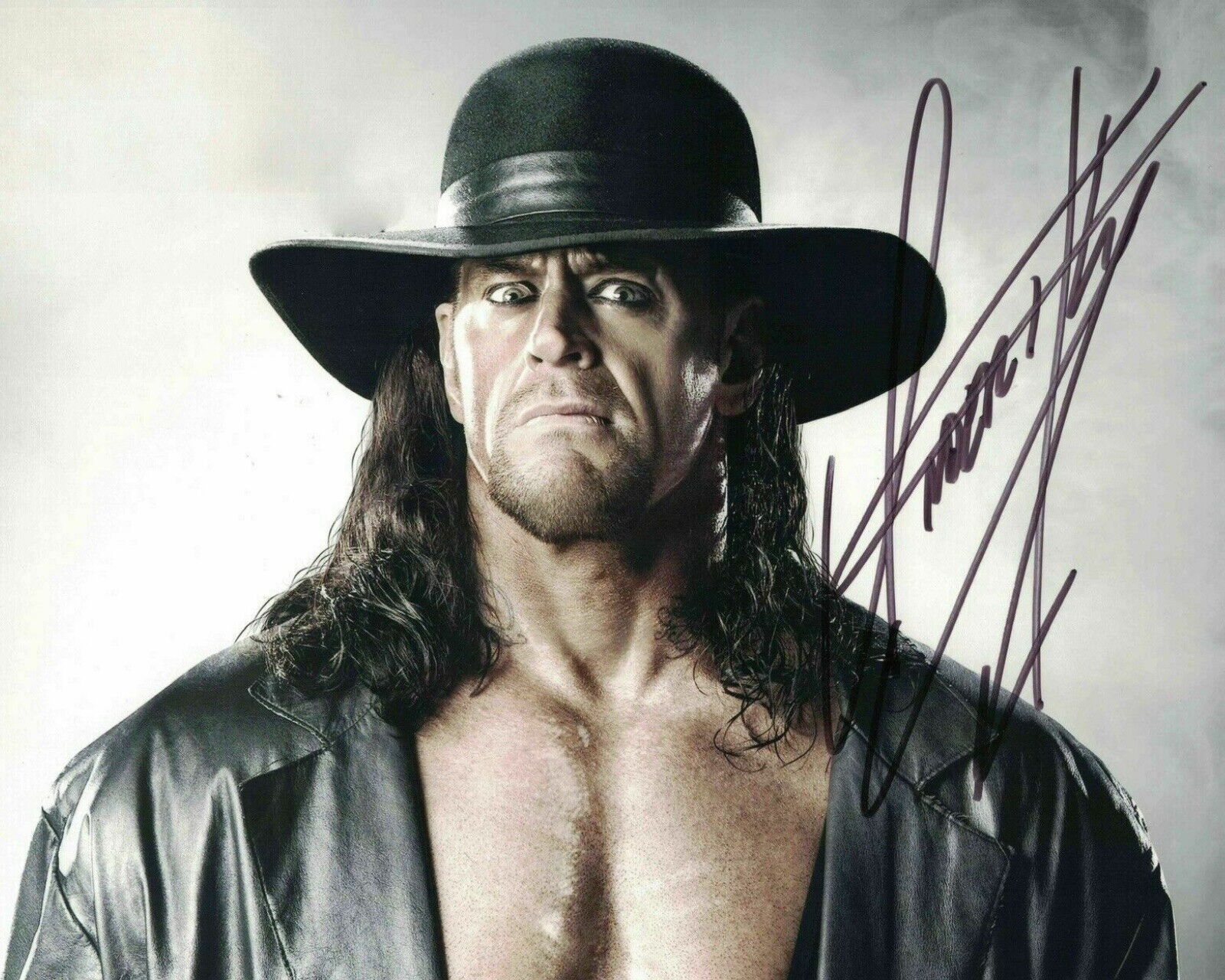 The Undertaker WWE Autographed Signed 8x10 Photo Poster painting REPRINT