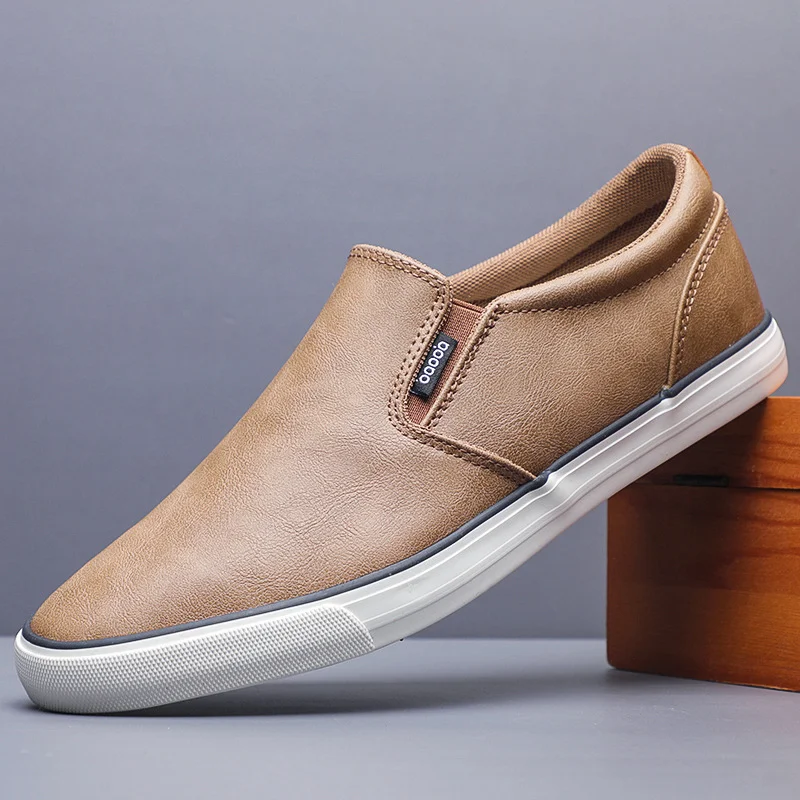 Yyvonne BM-021 Men's Shoes Autumn New Men's Hanbike Pedal Shoes Casual Leather Shoes