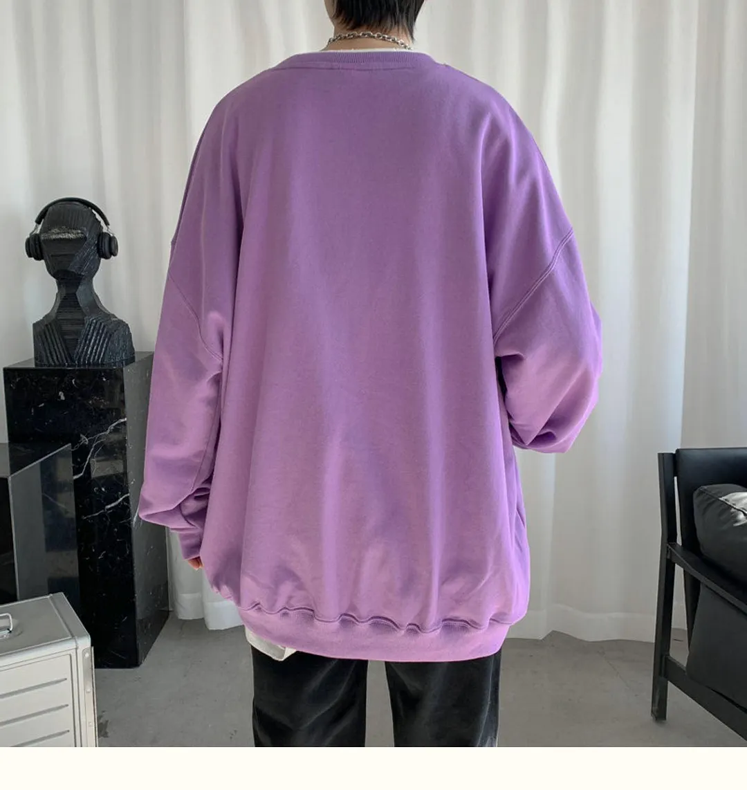 Brownm Boy Basic Oversized Sweatshirt