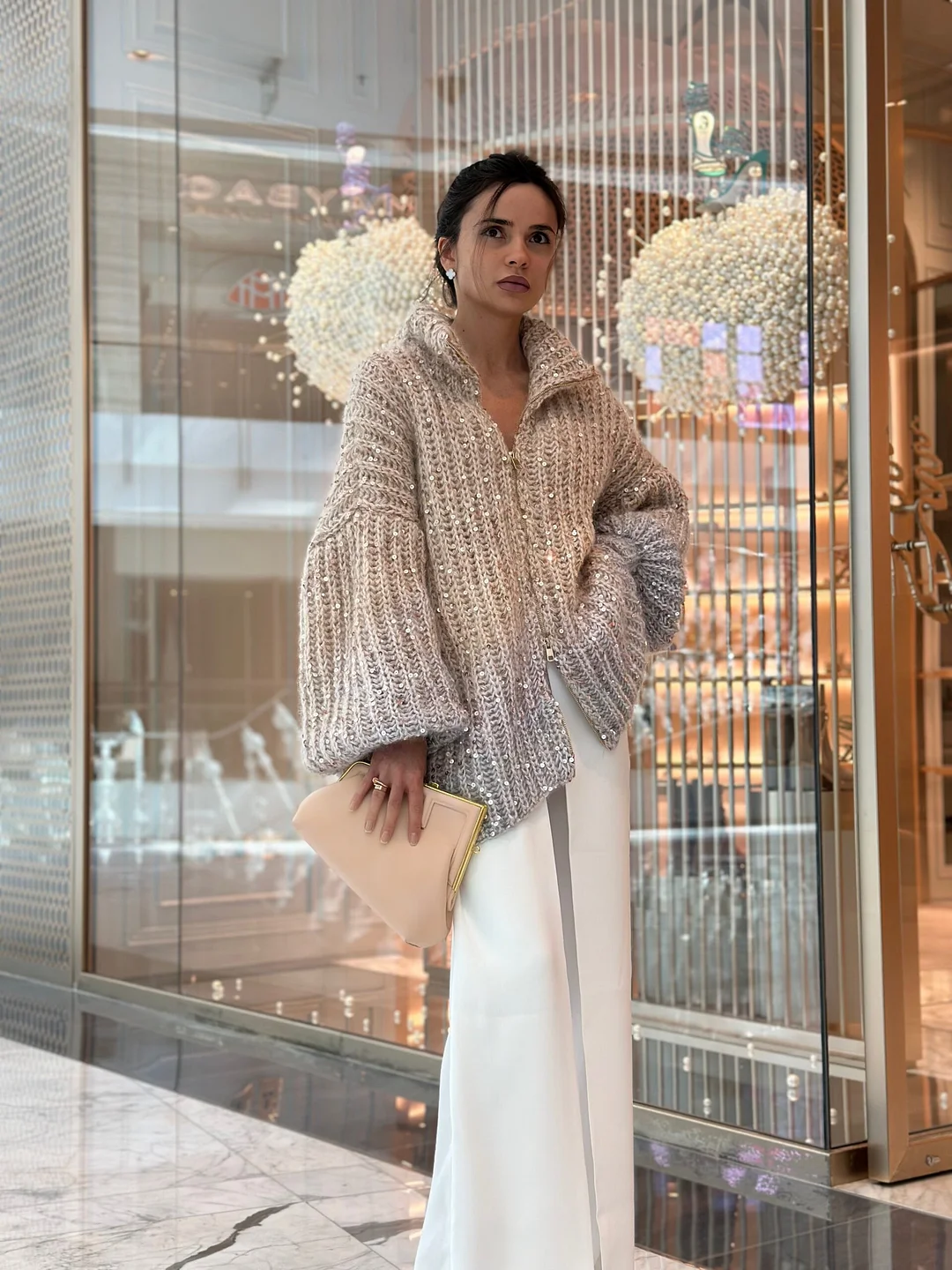 Trend Hand-knitted Coat 0288