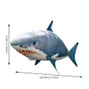 Flying Shark Toy, Remote Control Flying Shark Inflatable Remote Control Inflatable Balloon Toy Shark Clown Fish Children Gift