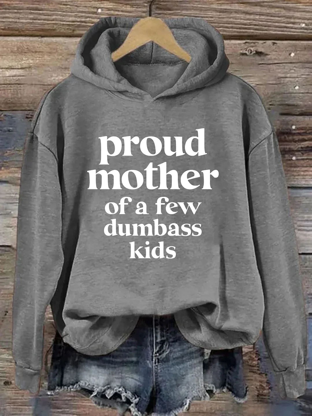 Proud Mother Of A Few Dumbass Kids Hoodie