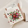 Diamond Painting Ladybugs and Flower PU Storage Bag Coin Purse