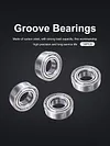10pcs 688ZZ Ball Bearing Double Shielded High Carbon Steel Deep Groove Bearings