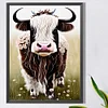 Diamond Painting -Full Round Drill Highland Cattle(60*40 CM)