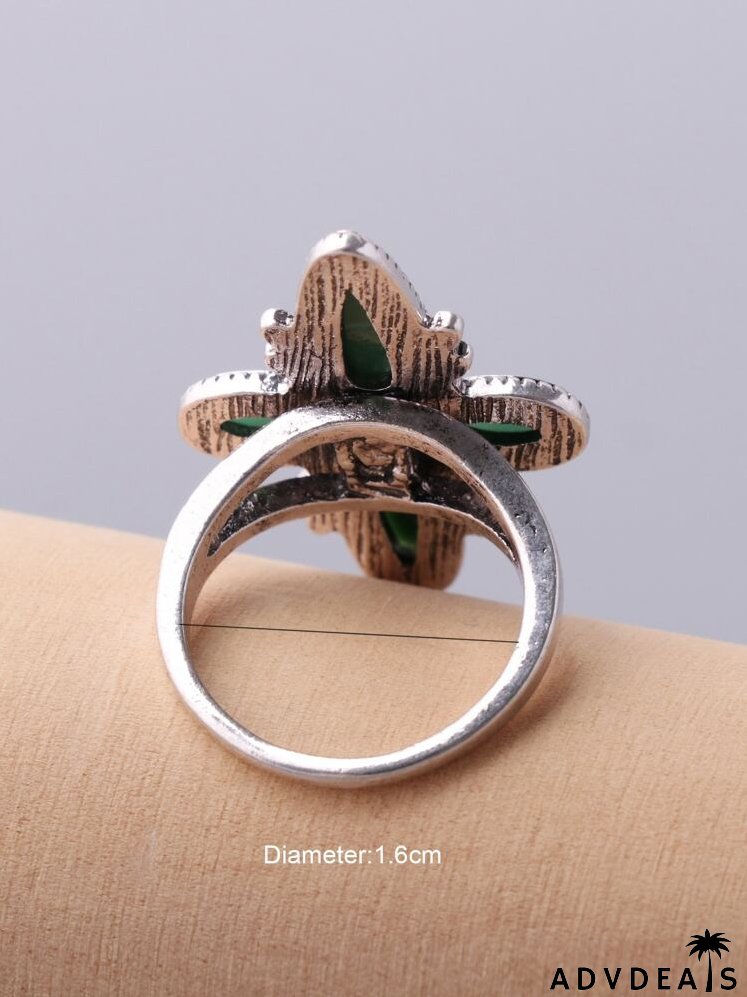 Gemstone Decor Ring