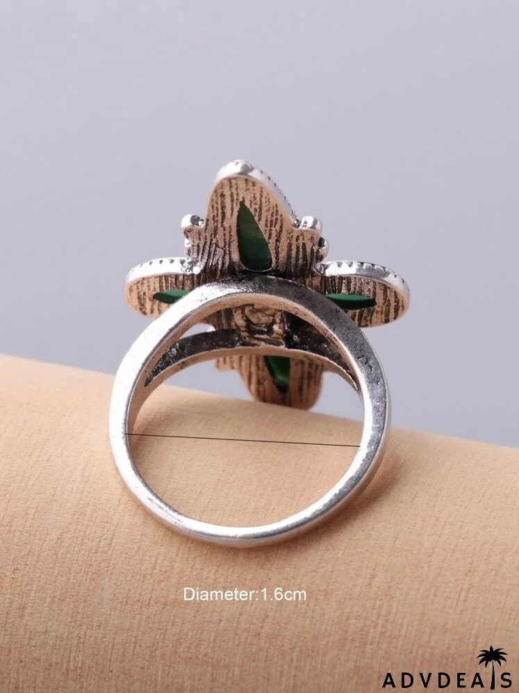 Gemstone Decor Ring
