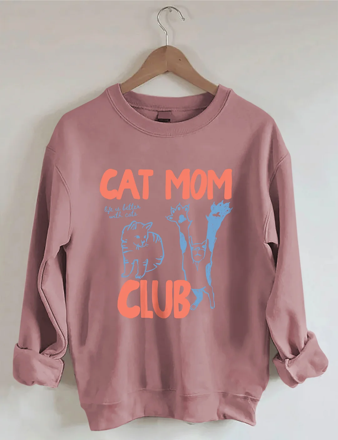 Cat Mom Club Sweatshirt