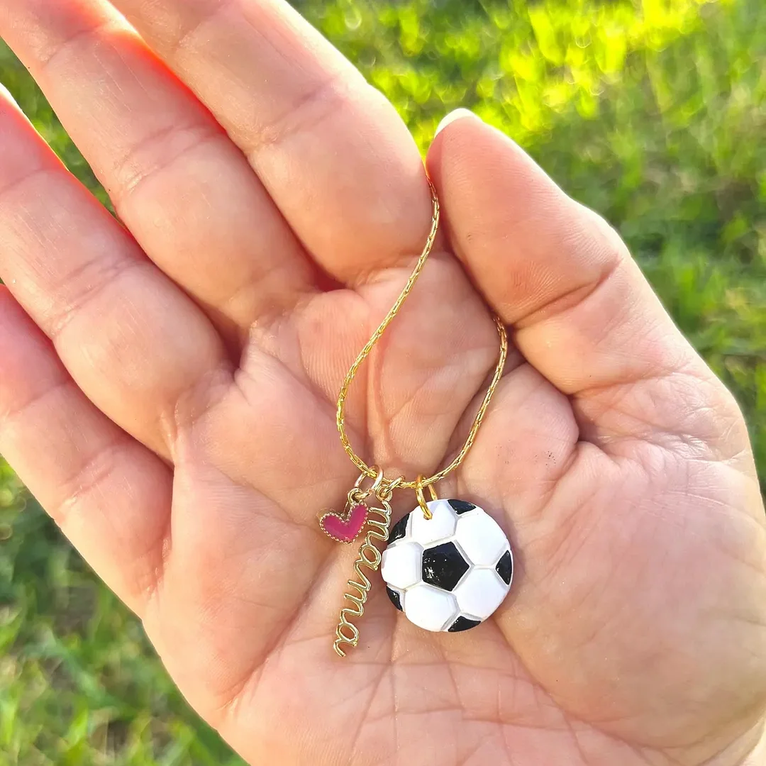 Mama Necklace Sports Mom Player Gift