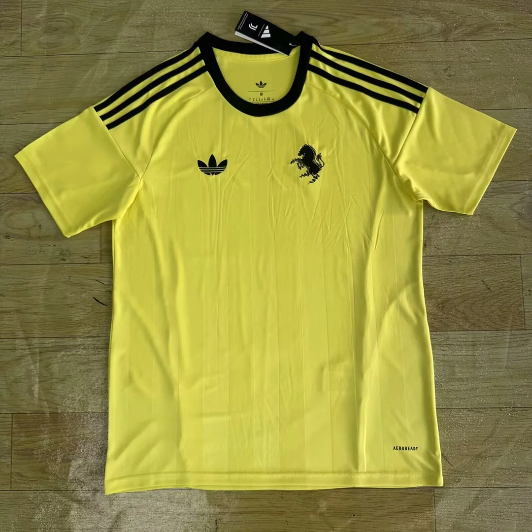 2025/26 Juventus Goalkeeper Yellow Football Jersey