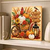 Thanksgiving Day DIY 5D Diamond Painting Kit with Frame 25x25cm