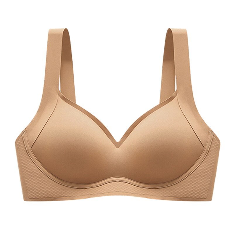 Meet'r Women Sexy Wireless Bra Paded Push Up Lingerie Plus Size Underwear Female 5 Colors Seamless Soft Bralette Intimate