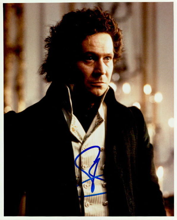 Gary Oldman (Immortal Beloved) signed 8x10 Photo Poster painting In-person