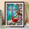uk.everydayedeals (Limited Stock)Diamond Painting - Full Square - Bird In the Snow