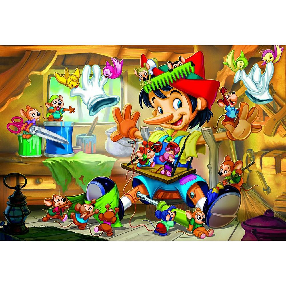 

Cute Figure-Round Drill Diamond Painting-40*30CM, 501 Original