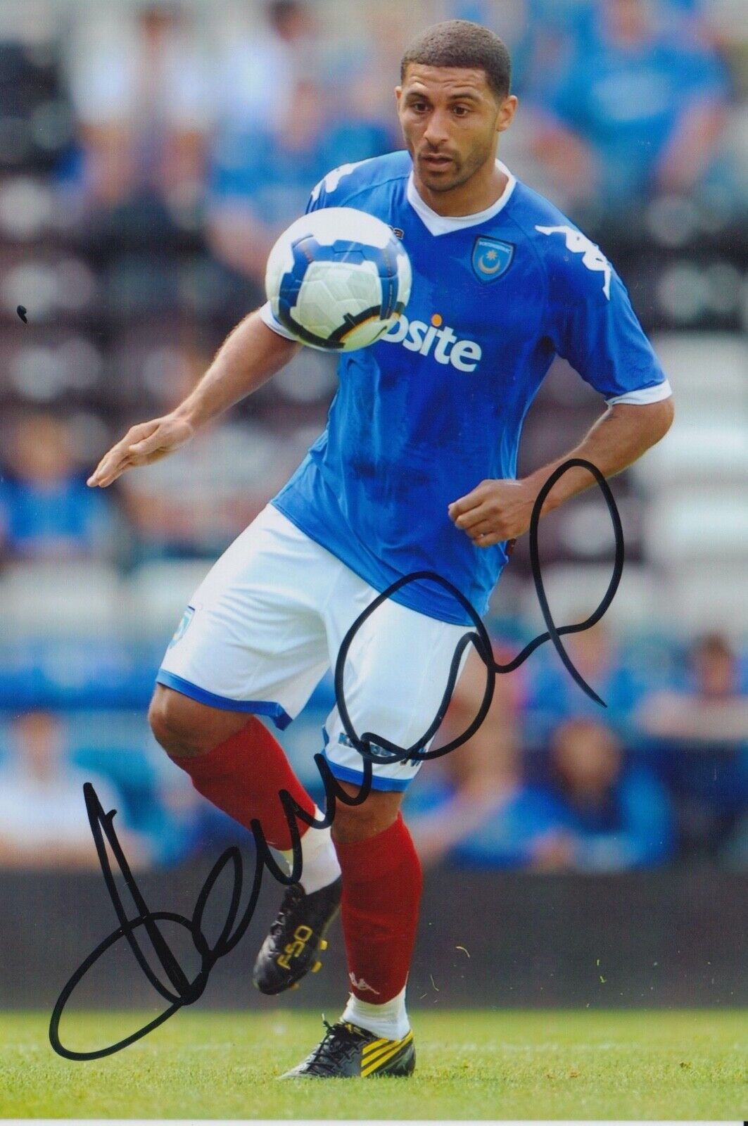 HAYDEN MULLINS HAND SIGNED 6X4 Photo Poster painting - FOOTBALL AUTOGRAPH - PORTSMOUTH.