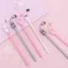 20PCS Cute Pets 0.38mm Gel Pen School Daily Student Home Office Cartoon Stylish Stationery