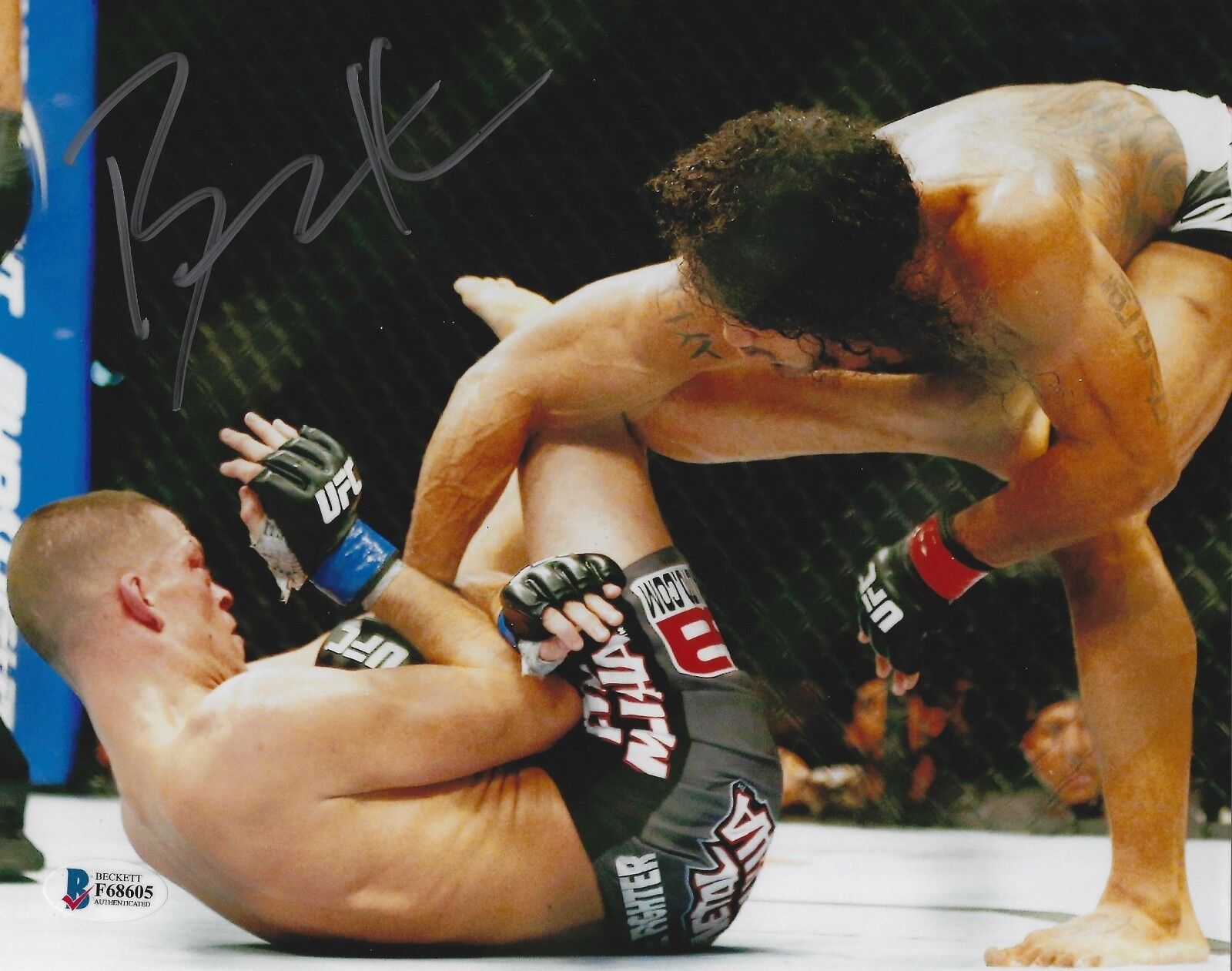 Benson Henderson Signed 8x10 Photo Poster painting BAS Beckett COA UFC on Fox 5 Nate Diaz 2012 1