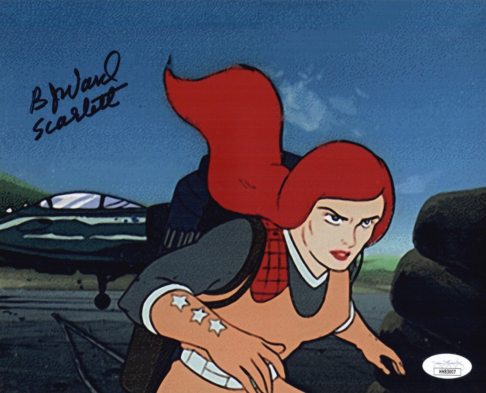 B.J. WARD Signed SCARLETT G.I. Joe 8x10 Photo Poster painting In Person Autograph JSA COA Cert