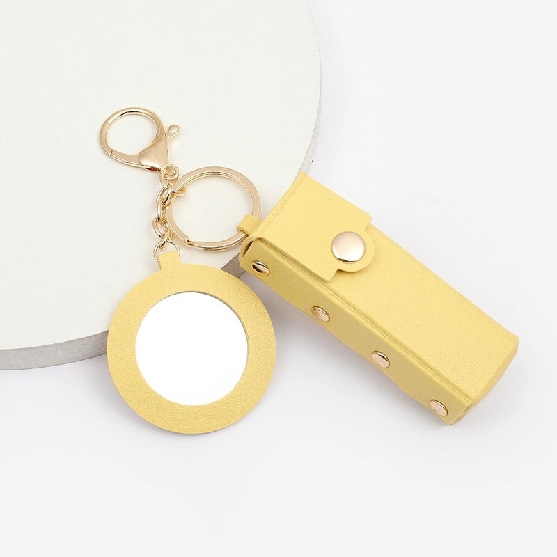Creative Small Gift Women’s Lipstick Key Chain Carry Lipstick Key Bag Car Pendant
