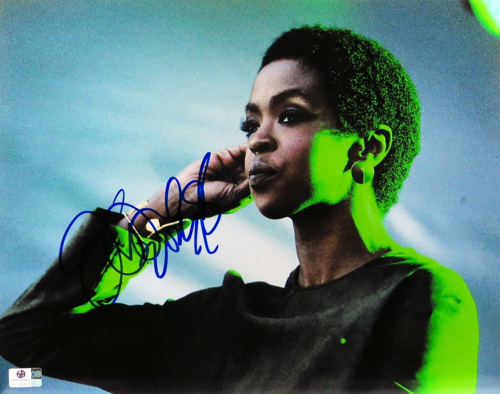 Lauryn Hill Signed Autographed 11X14 Photo Poster painting Fugees Singer on Stage GV796603