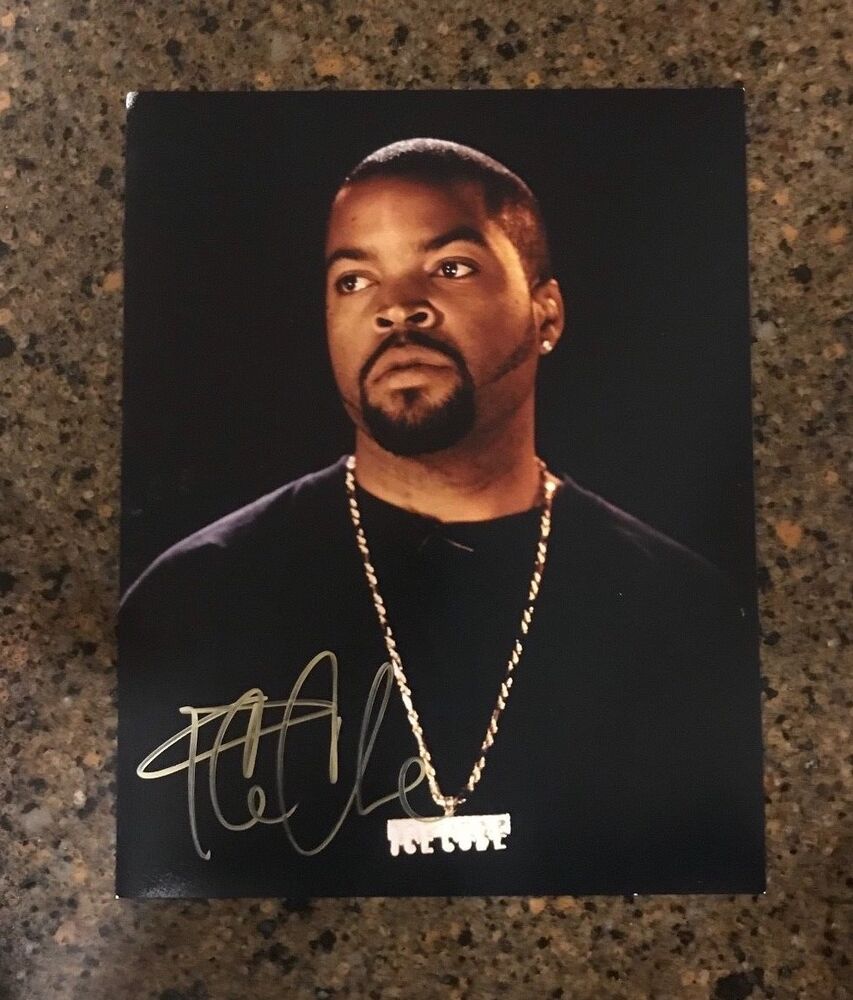 * ICE CUBE * signed autographed 11x14 Photo Poster painting * N.W.A. * PROOF 1