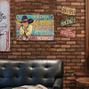 Cowgirl - Vintage Metal Signs - 20*30cm - Western
